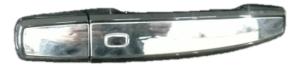 2012-2016 Buick Regal Black Exterior Door Handle Assembly with Chrome Insert - Rear, Right (Passenger) (Used OEM)