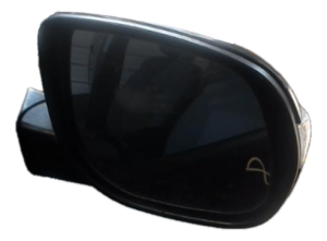 2010 Kia Forte Black Power Door/Side View Mirror - Right (Passenger) (Used OEM)