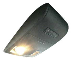 2011-2020 Dodge Grand Caravan Black Front Roof Mini Console Panel (Used OEM)