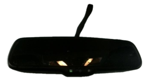2011-2012 Ram 3500 Auto-Dimming Interior Rear View Mirror with Microphone (Used OEM)