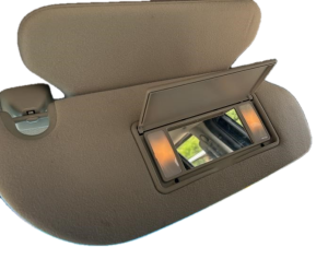 2009-2014 Ford Expedition Gray Sun Visor - Right (Passenger) (Used OEM)
