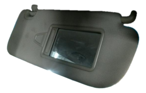 2019 Hyundai Santa Fe XL Tan Illuminated Sun Visor without Sunroof - Right (Passenger) (Used OEM)