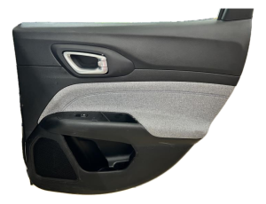 2022-2026 Jeep Compass Black Door Interior Trim Panel - Rear, Right (Passenger) (Used OEM)