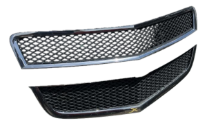 2009-2012 Chevrolet Traverse Black Upper Mesh Grille with Chrome Surround (Used OEM)