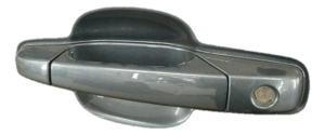 2007-2013 Chevrolet Avalanche Blue Exterior Door Handle Assembly - Front, Left (Driver) (Used OEM)