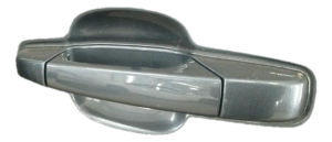 2007-2013 Chevrolet Avalanche Blue Exterior Door Handle - Rear, Left (Driver) (Used OEM)