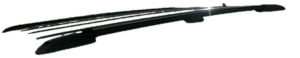 2007-2014 GMC Yukon Black Luggage Rack Side Rails (Used OEM)