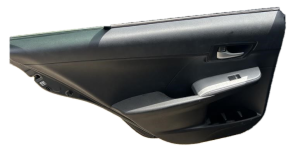 2012-2014 Toyota Camry Black Door Interior Trim Panel - Rear, Left (Driver) (Used OEM)