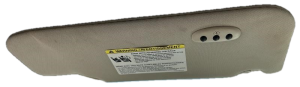 2007-2010 Lincoln MKX Tan Illuminated Sun Visor with Garage Door Opener - Left (Driver) (Used OEM)