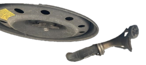 2014-2015 Kia Sorento Blue Underbody Spare Tire Carrier (Used OEM)