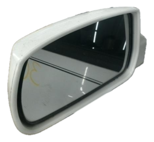 2010-2015 Hyundai Tucson White Power Door/Side View Mirror - Left (Driver) (Used OEM)