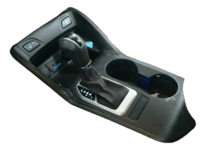 2014-2015 Hyundai Tucson Brown Floor Shifter Console Panel (Used OEM)