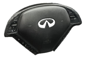 2015 INFINITI Q40 Black Roof Curtain Air Bag - Left (Driver) (Used OEM)