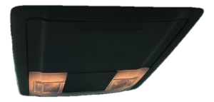 2012-2015 Ford Police Interceptor Utility Gray Front Floor Console Panel (Used OEM)
