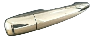 2006-2014 Subaru Tribeca Chrome Chrome Exterior Door Handle - Rear, Right (Passenger) (Used OEM)