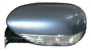2006-2007 Subaru B9 Tribeca Blue Power Door/Side View Mirror - Left (Driver) (Used OEM)
