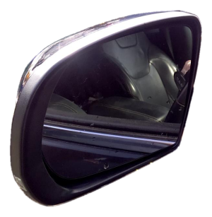 2014-2021 Jeep Cherokee Black Power Door/Side View Mirror - Left (Driver) (Used OEM)
