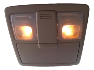 2009-2013 Kia Sorento Tan Roof Overhead Console Panel (Used OEM)