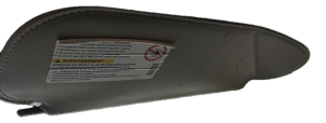 2003-2024 Chevrolet Express 2500 Brown Vinyl Sun Visor - Right (Passenger) (Used OEM)