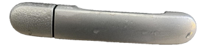 2007-2012 Nissan Versa Silver Exterior Door Handle - Rear, Right (Passenger) (Used OEM)