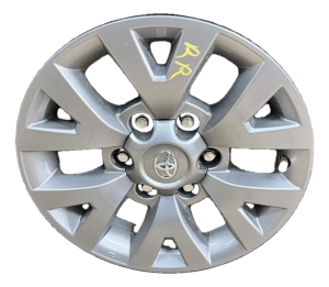 2016-2023 Toyota Tacoma Silver 16x7 6-V-Spoke Alloy Wheel (Used OEM)