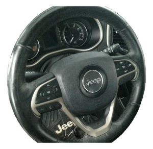 2014-2015 Jeep Cherokee Black Tilt and Telescopic Steering Column with Heated Steering Wheel (Used OEM)