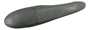 2014-2022 Jeep Cherokee Black Textured Exterior Door Handle - Front, Right (Passenger) (Used OEM)