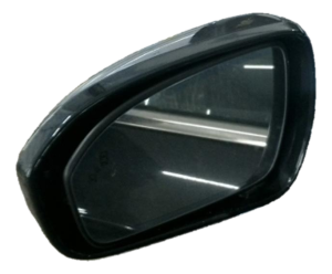 2013-2014 Ford Fusion Black Power Door/Side View Mirror - Left (Driver) (Used OEM)