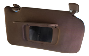 2007-2008 Nissan Altima Black Sun Visor without Vanity Light - Right (Passenger) (Used OEM)
