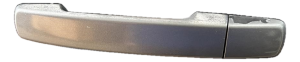 2007-2012 Nissan Altima Gray Exterior Door Handle - Rear, Left (Driver) (Used OEM)