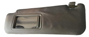 2012-2017 Toyota Camry Gray Sun Visor with Sunroof and Illuminated Vanity Mirror - Left (Driver) (Used OEM)