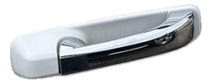 2011-2024 Ram 1500 White Exterior Door Handle Assembly - Front, Right (Passenger) (Used OEM)