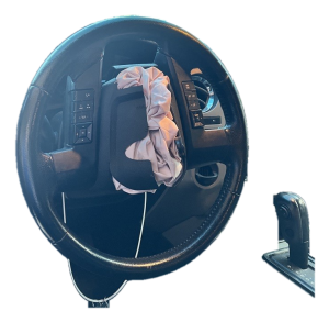 2015-2017 Ford Expedition Black Tilt Steering Column with Cruise and Radio Controls (Used OEM)