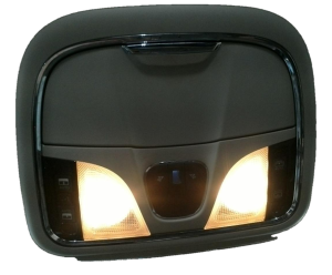 2014-2018 Jeep Cherokee Tan Roof Overhead Console Panel (Used OEM)
