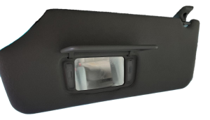2011-2014 Toyota Sienna Gray Illuminated Sun Visor - Left (Driver) (Used OEM)