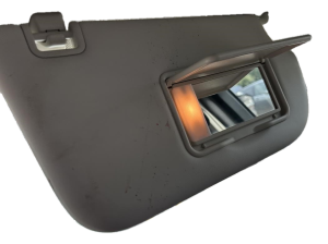 2013-2018 Ford Focus Gray Illuminated Sun Visor - Right (Passenger) (Used OEM)