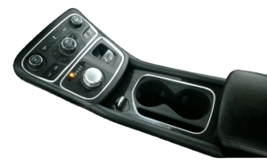 2015-2017 Chrysler 200 Black Floor Console Assembly (Used OEM)