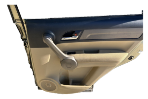 2007-2011 Honda CR-V Tan Door Interior Trim Panel - Rear, Right (Passenger) (Used OEM)