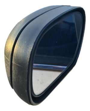 2002-2011 Ford Crown Victoria White Power Door/Side View Mirror - Left (Driver) (Used OEM)