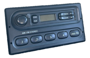 1996-2010 Ford Crown Victoria AM/FM Radio with Clock (Used OEM)