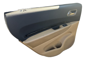 2011-2023 Dodge Durango Black Door Interior Trim Panel - Rear, Left (Driver) (Used OEM)
