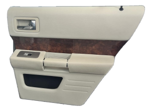 2009-2012 Ford Flex Tan Door Interior Trim Panel - Rear, Right (Passenger) (Used OEM)