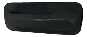 2015-2020 Ford F-150 Black Textured Exterior Door Handle - Rear, Left (Driver) (Used OEM)