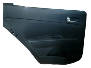 2016-2020 Kia Optima Black Door Interior Trim Panel with Power Windows and Locks - Rear (Used OEM)
