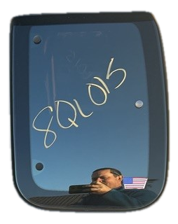 1997 Ford F-150 3-Door Privacy Tint Quarter Glass - Left (Driver) (Used OEM)