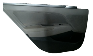 2017-2020 Hyundai Elantra Black Door Interior Trim Panel - Rear, Left (Driver) (Used OEM)
