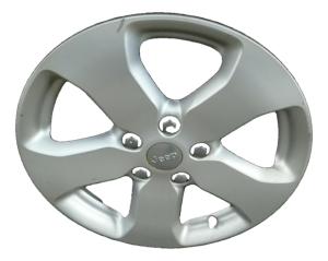 2011-2013 Jeep Grand Cherokee Silver 18x8 5-Spoke Painted Silver Alloy Wheel (Used OEM)