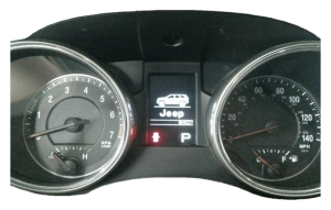 2012 Jeep Grand Cherokee MPH Instrument Cluster (Used OEM)