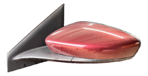2015-2017 Chrysler 200 Red Power Door/Side View Mirror - Left (Driver) (Used OEM)