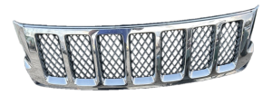 2011-2013 Jeep Grand Cherokee Black Chrome Vertical Bar and Cross-Hatch Grille (Used OEM)